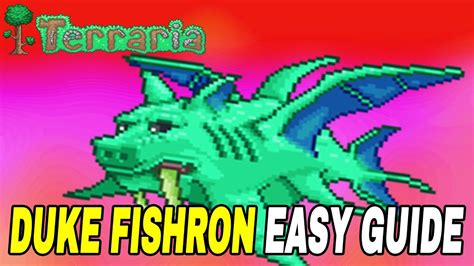 Terraria: How To Beat & Defeat Duke Fishron Guide .